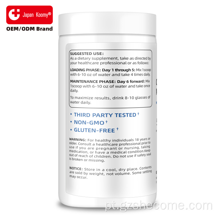 Shecome Creatina Monohidratada Suplemento para Crescimento Muscular